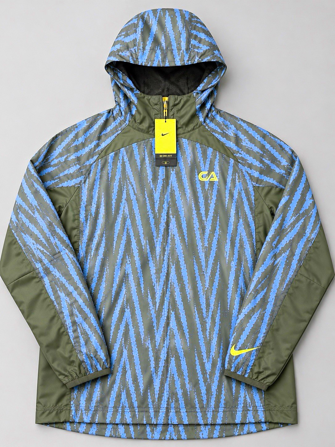Soccer club America Liga MX Nike Dri-FIT Men\'s Hooded Full Zip Windbreaker