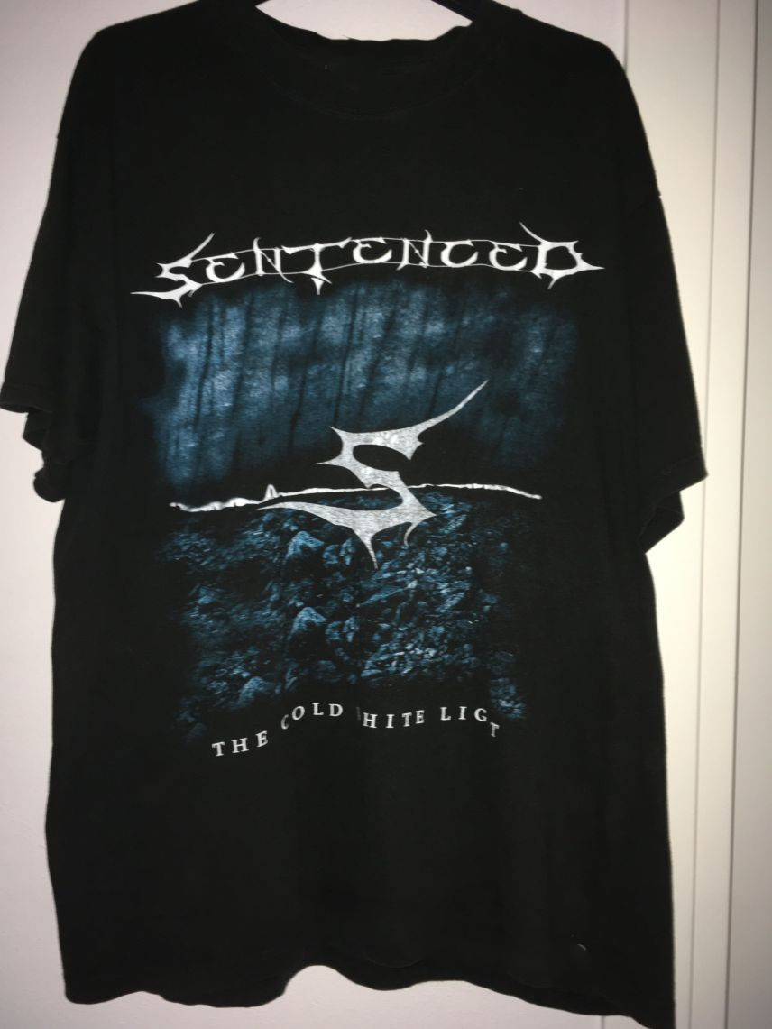 New Popular Sentenced Band Black T-Shirt Cotton Full Size NT72