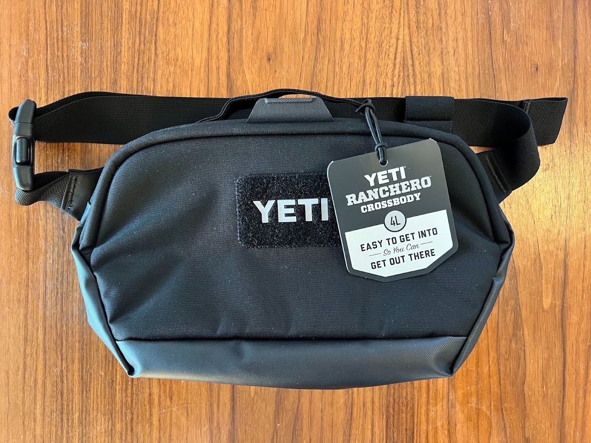 Yeti Ranchero 4L Crossbody Bag - Black - NWT