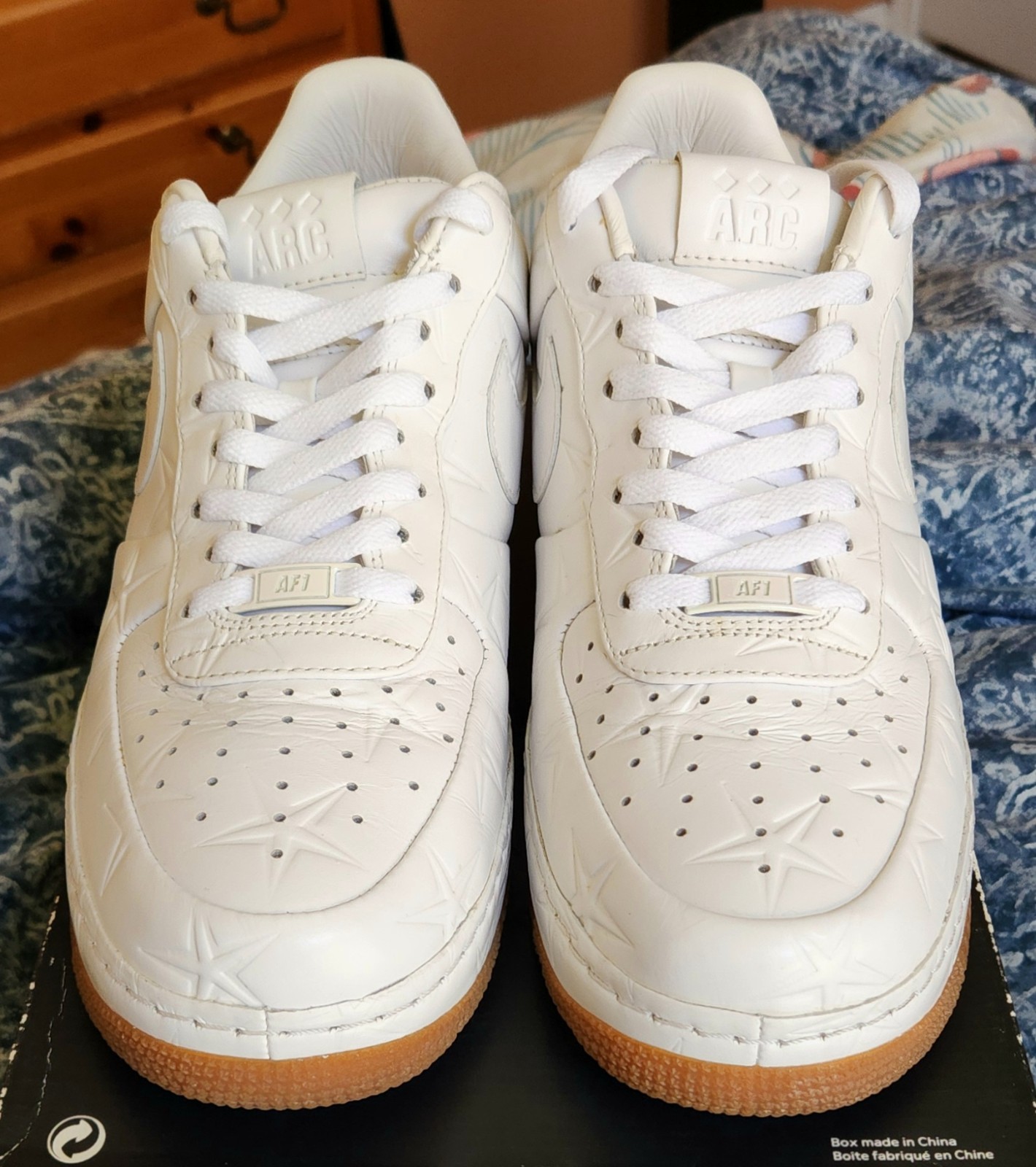 2009 Nike Air Force 1 I/O \'Alife\' 1World Men\'s 10.5 VERY RARE Excellent