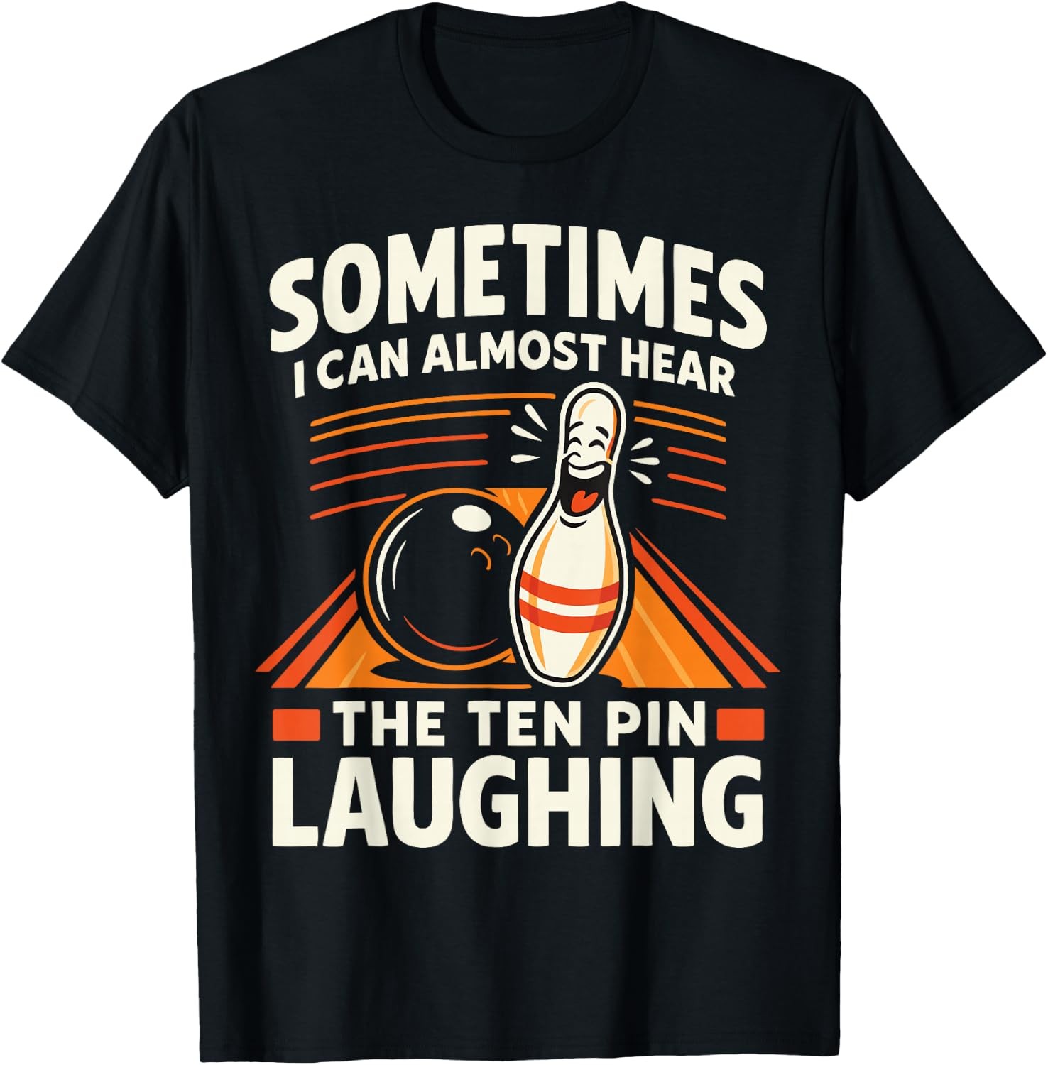 Sometimes I Can Almost Hear Sports Graphic T-Shirt Men\'s Black Coach Gift