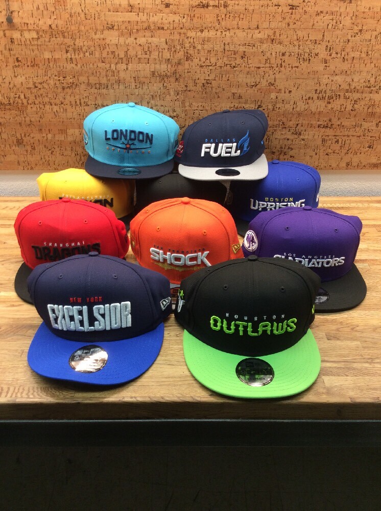 OVERWATCH LEAGUE NEW ERA 9FIFTY SNAPBACK TEAM HATS: CHOOSE YOUR TEAM NEW C-6