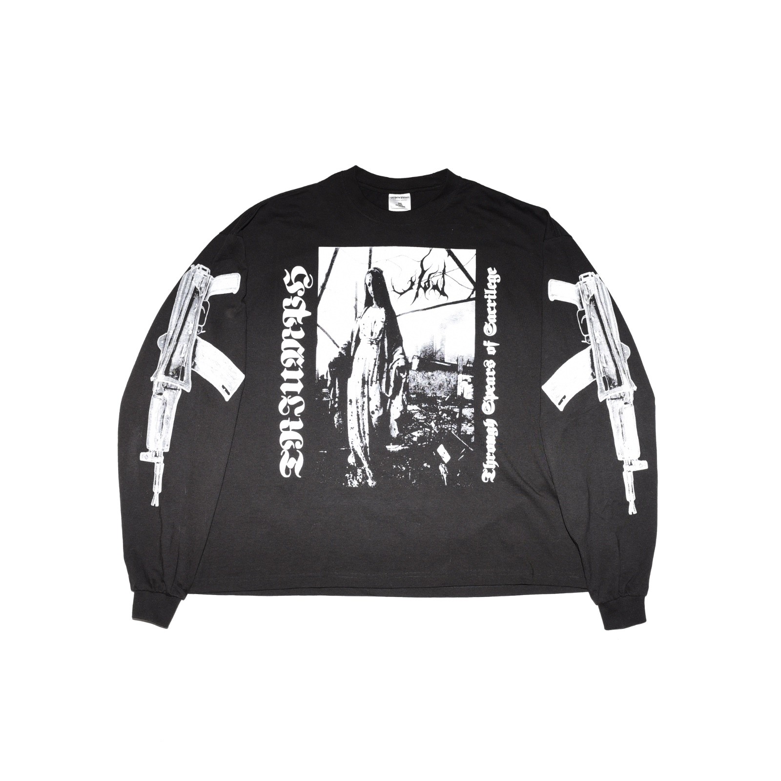 DAMAAR 2.0 AK-47 Long Sleeve Tee by ColdWorld Vintage SIZE 3XL (CUSTOM TAILORED)