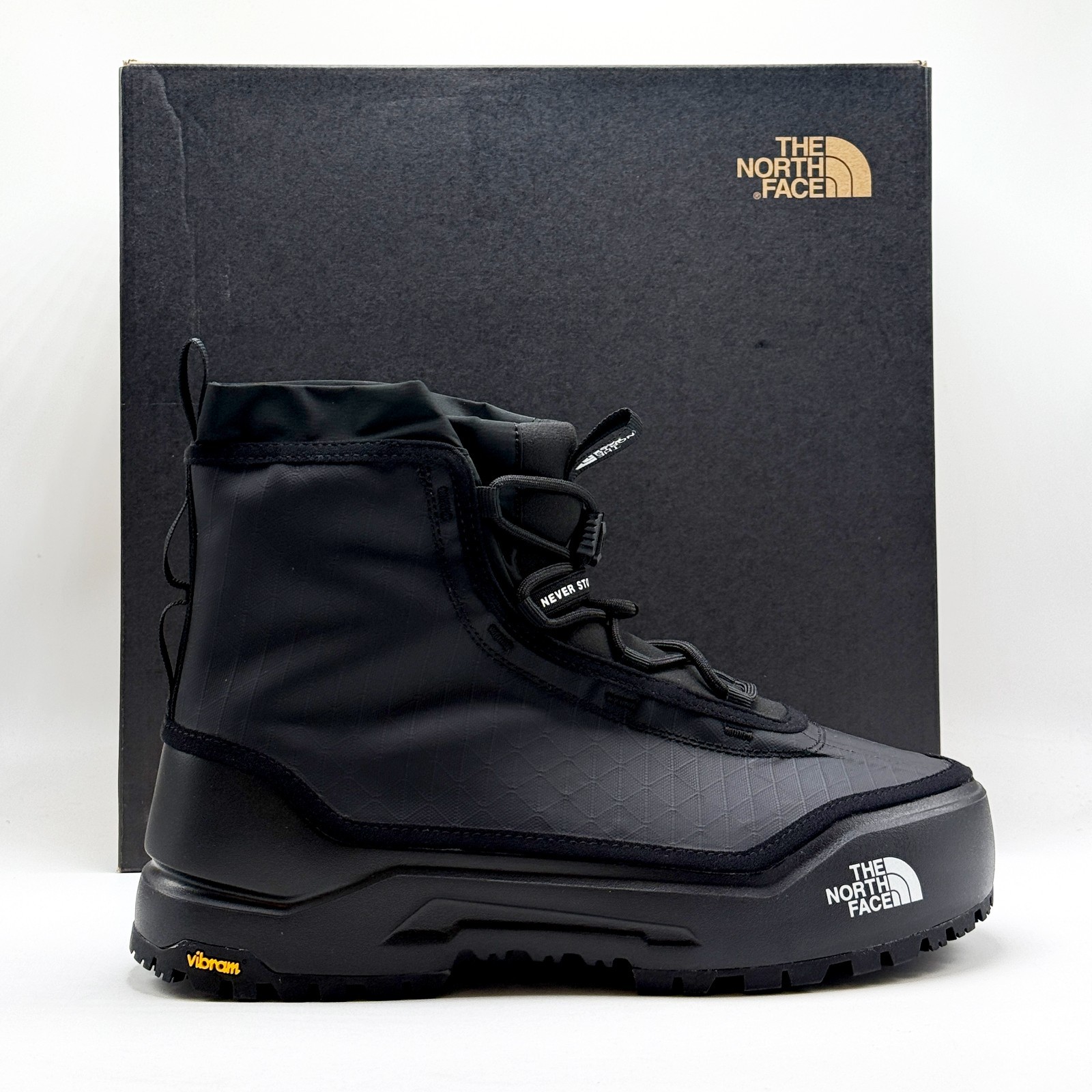 *NEW* MEN The North Face Base Camp 100 Waterproof Boots BLACK (NF0A8D9F KX7) 👍