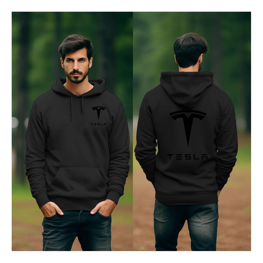 Tesla Motor Cyber Truck Elon Musk SpaceX Space X Gildan Hoodie Hooded Sweatshirt
