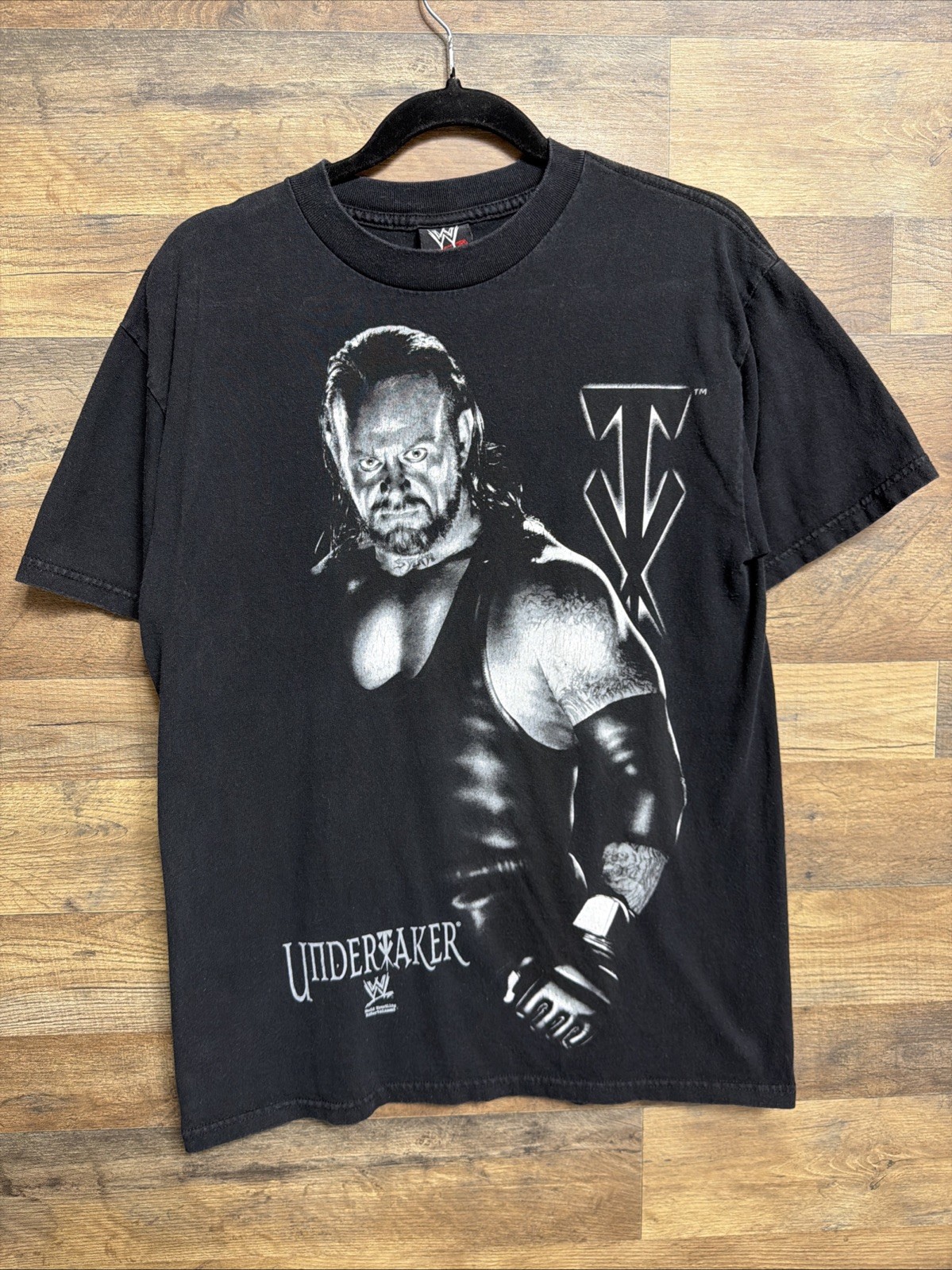Vintage 2007 WWE / WWF The Undertaker Graphic T-Shirt Mens Medium Wrestling Y2K