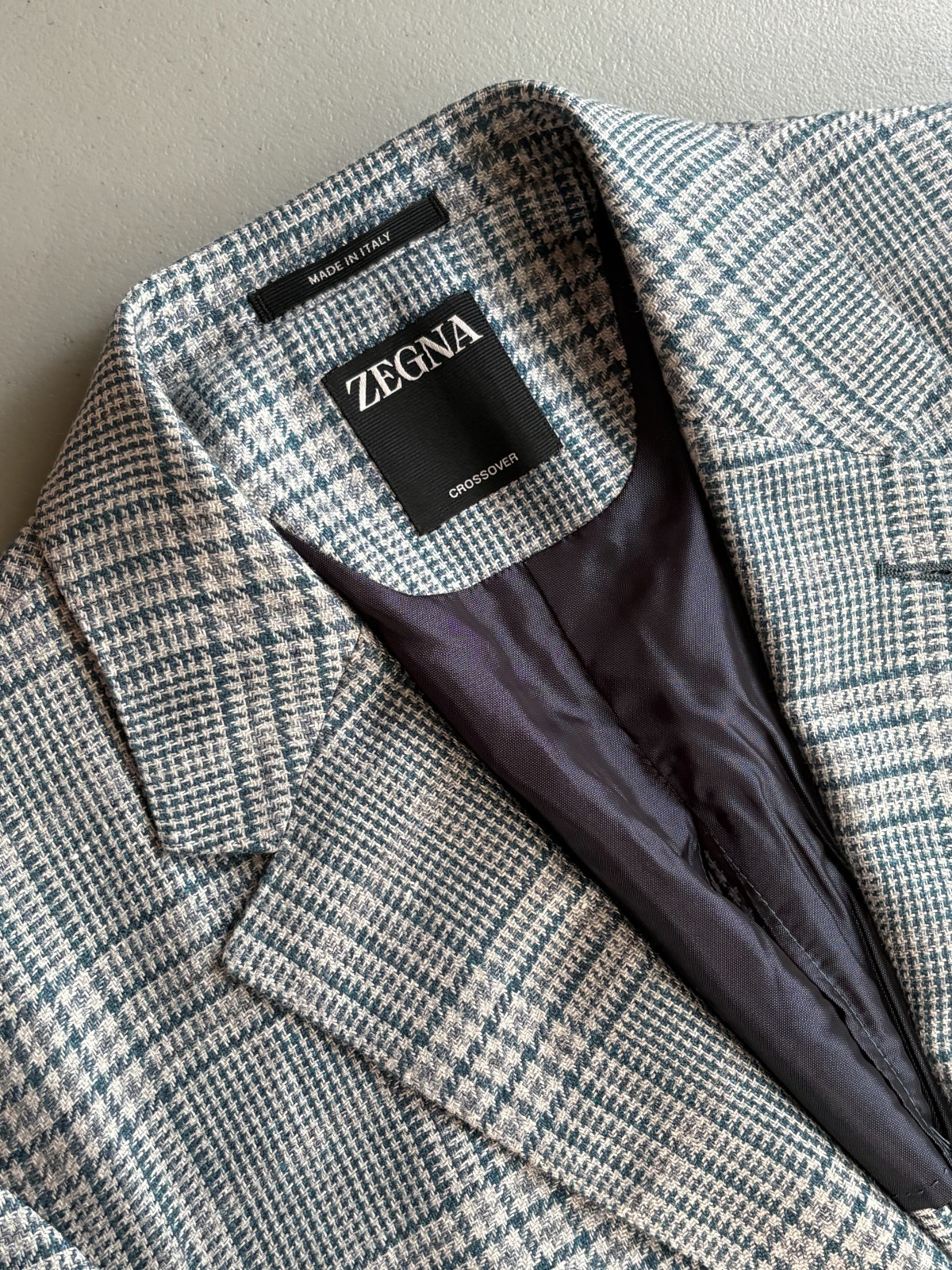 Current Ermenegildo Zegna Crossover Linen Wool Blazer Size 38 (48 EU) bs77