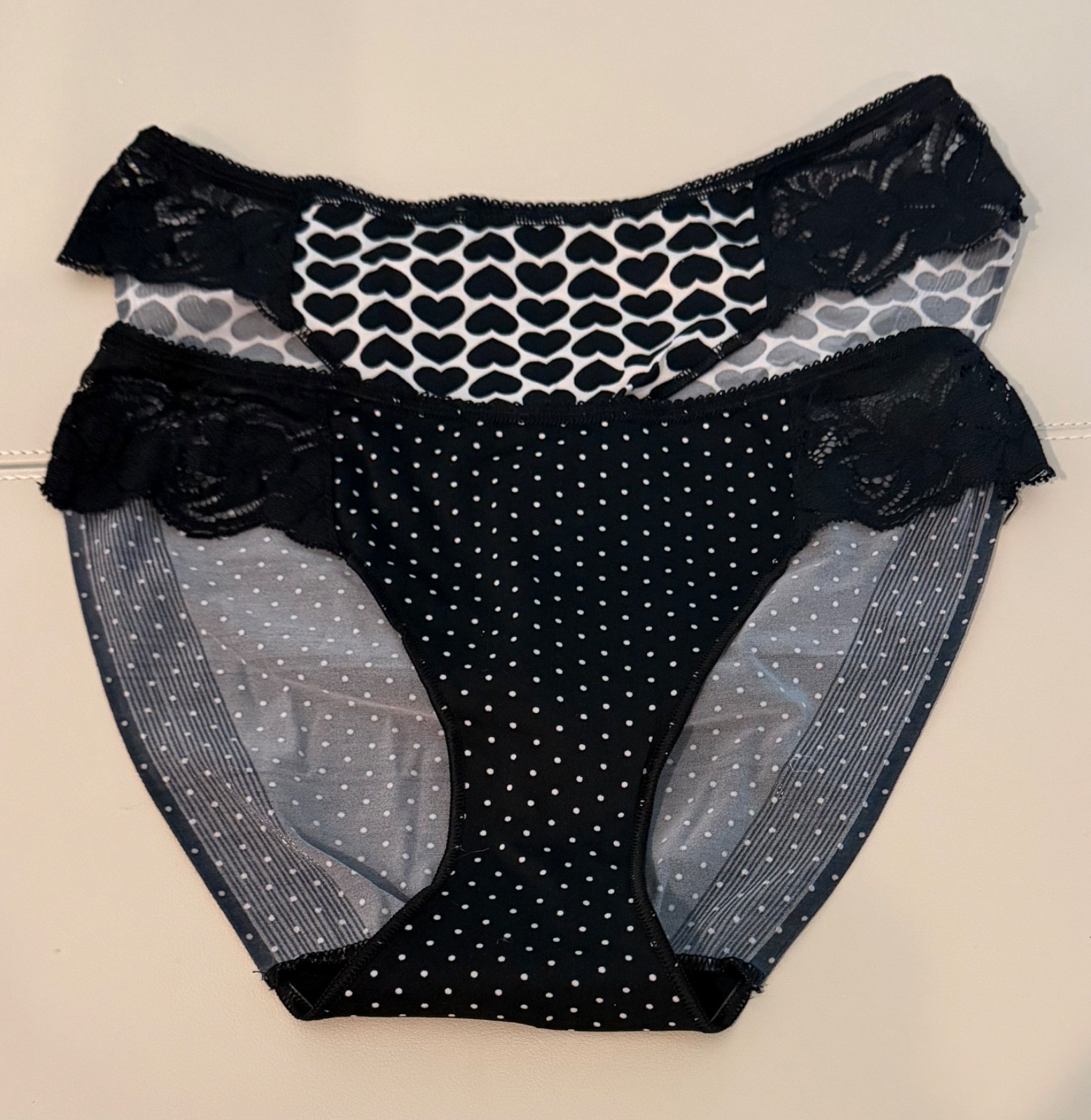Soma Vanishing Edge Bikini Panties  - Small  - 2 pair (Black)
