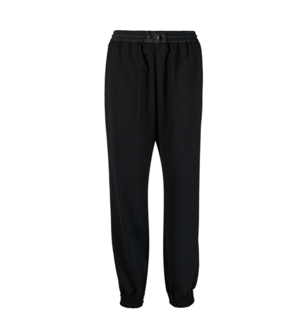 Moncler Women\'s drawstring-waist trousers Pants IT 46  -  USA  - 10 NEW $455