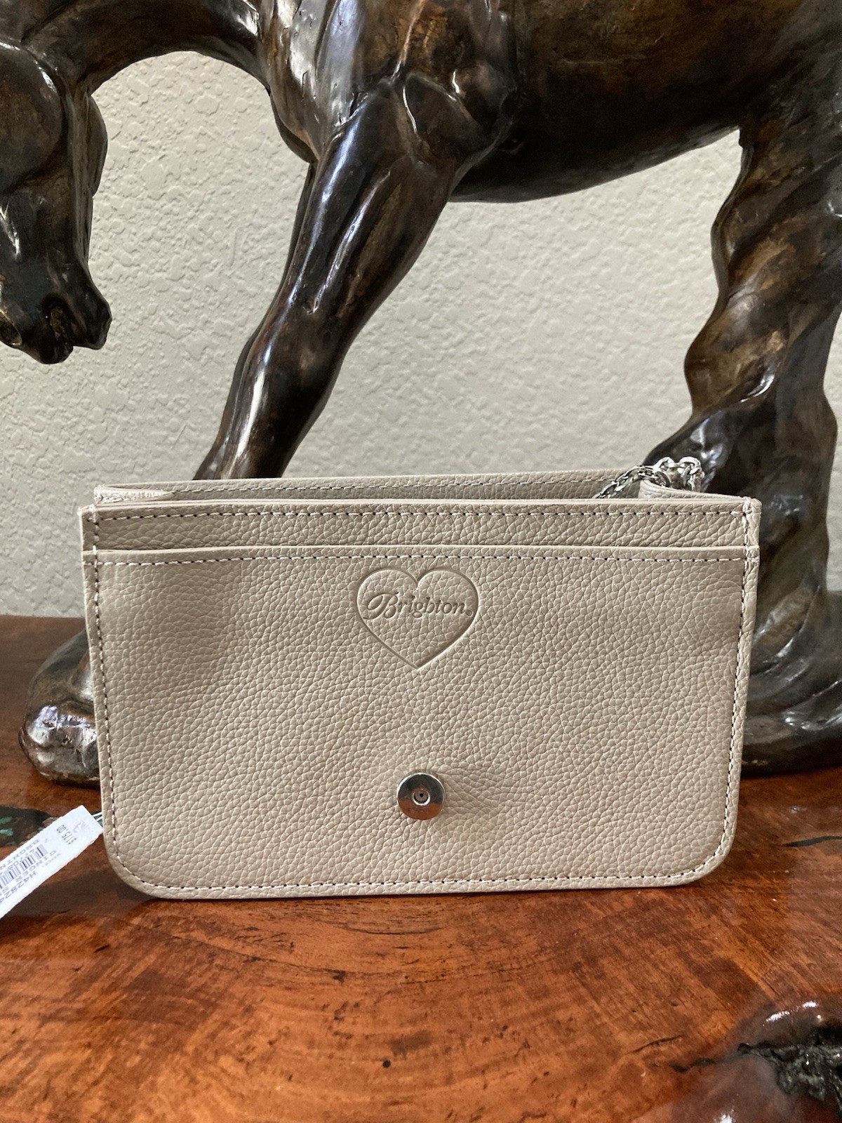 BRIGHTON YOUR BAG Ginger Snappy Minibag Beige Taupe STYLE H42824 NWT