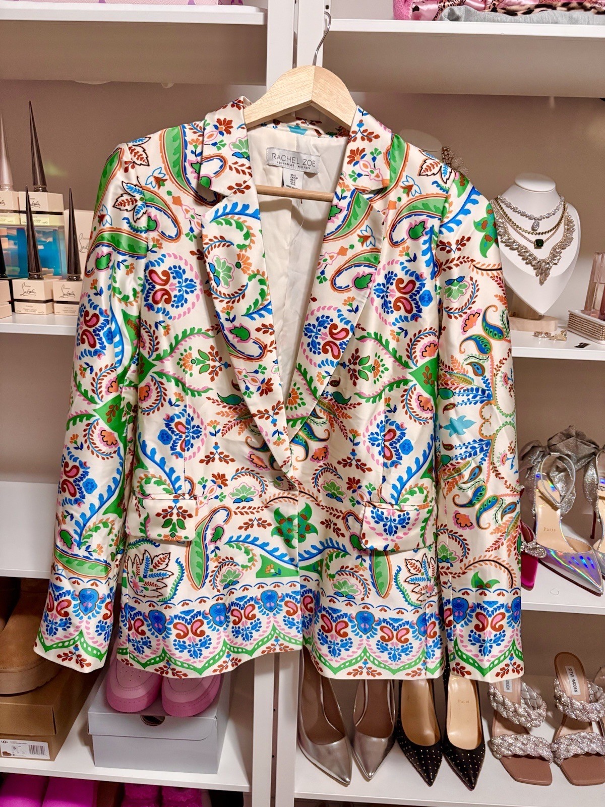 NWOT Rachel Zoe Blazer Whimsy Unique Women’s Size Small S