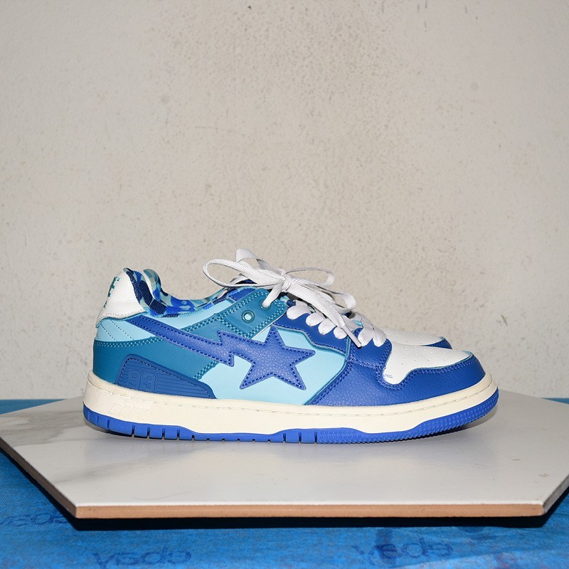 A Bathing Ape Bape Sta Camo Blue Men US 10