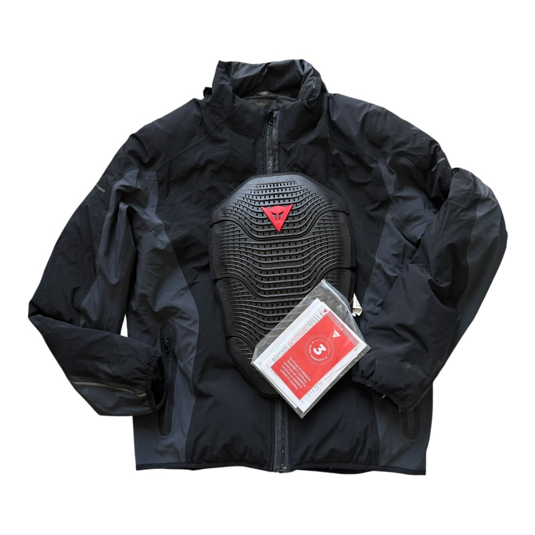 NWT Dainese City Collection Plaza D-DRY Jacket Black/Ebony Moto Mens 52 Large