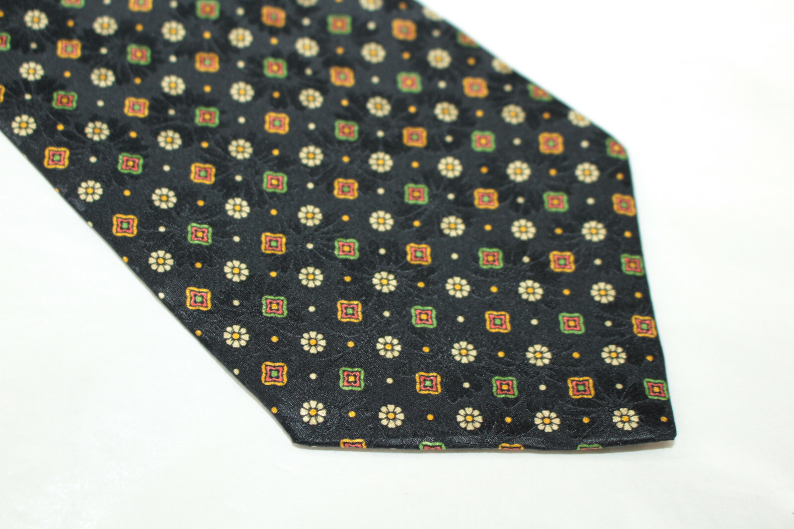 BRUNO ZANARDI Silk tie Made in Italy F66498
