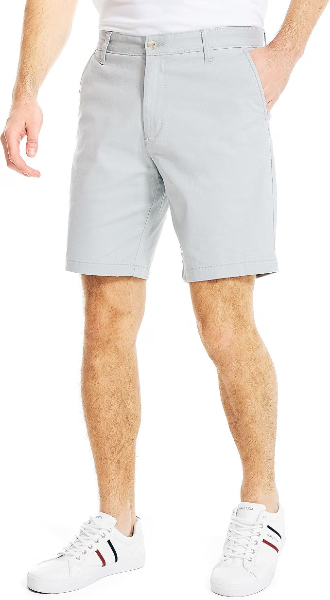 NWT Nautica Mens Classic Clipper Fit Solid 8.5