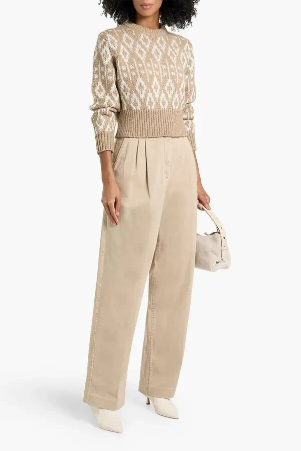 Brunello Cucinelli Sequin-embellished Cashmere Sweater  Size:M  $6050 NWT