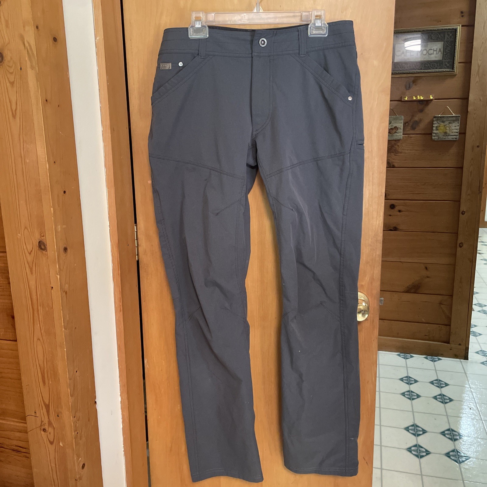Kuhl Silencr Pants Mens 34x34 Exc Cond  Ripstop Hiking 5166  