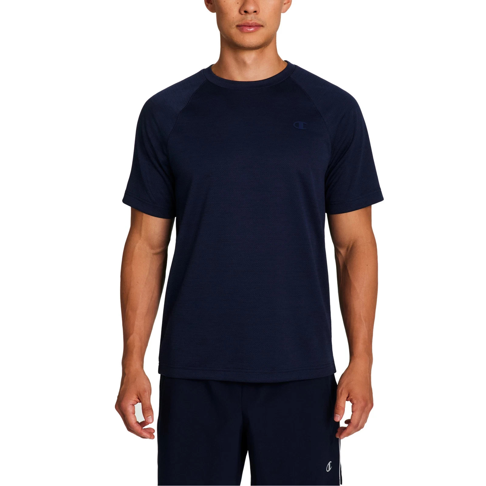 NWT Champion Men\'s Active Tee, Navy/XL