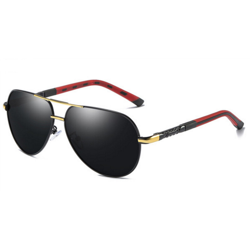 Aluminium HD Polarized Photochromic Sunglasses Men Pilot Driving Glasses Eyewear