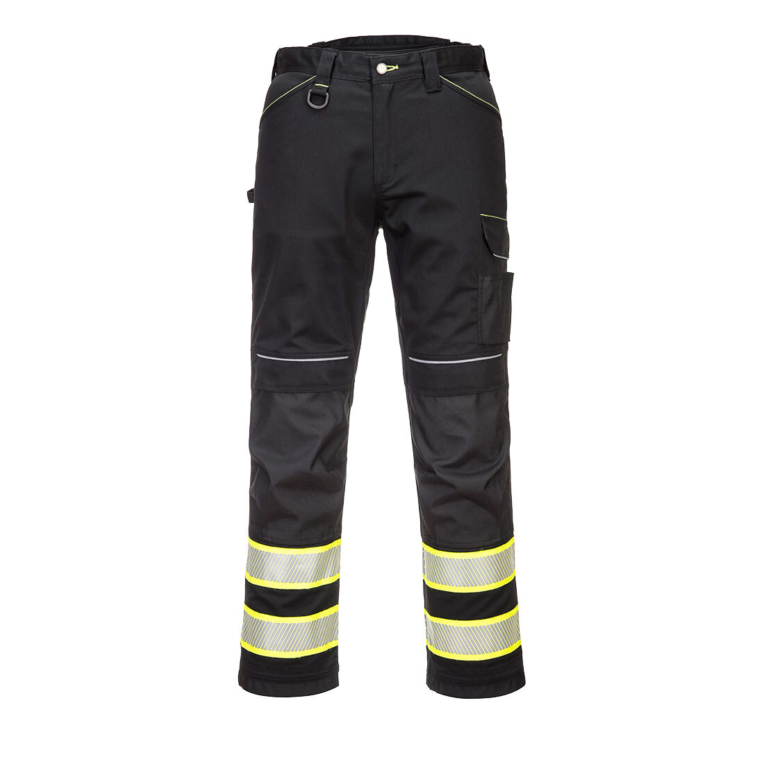 Portwest F142 Iona Plus Work Safety Pants Reflective Adjustable Hem