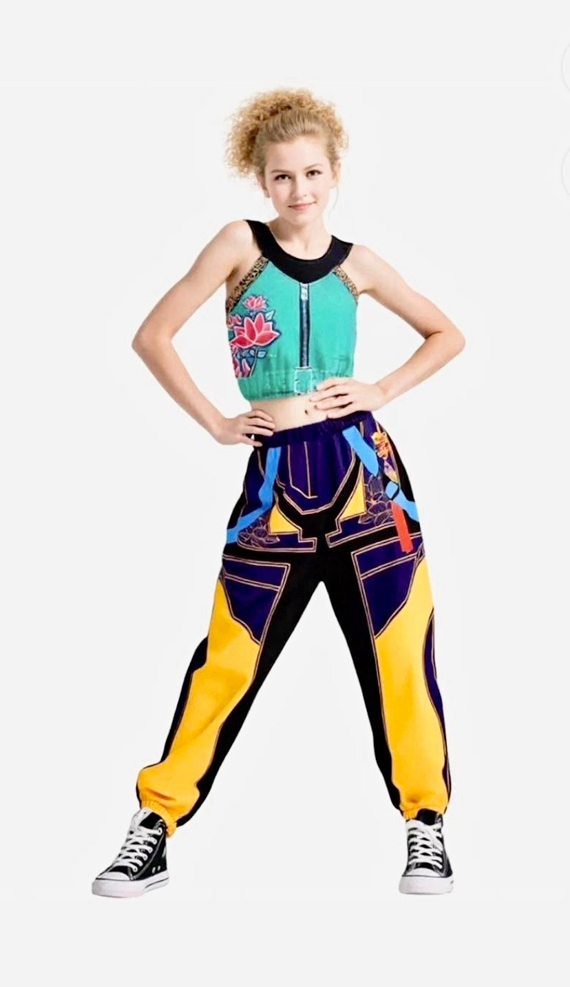 K-Pop Demon Hunter Zoey Costume Big Girl Size Large - L