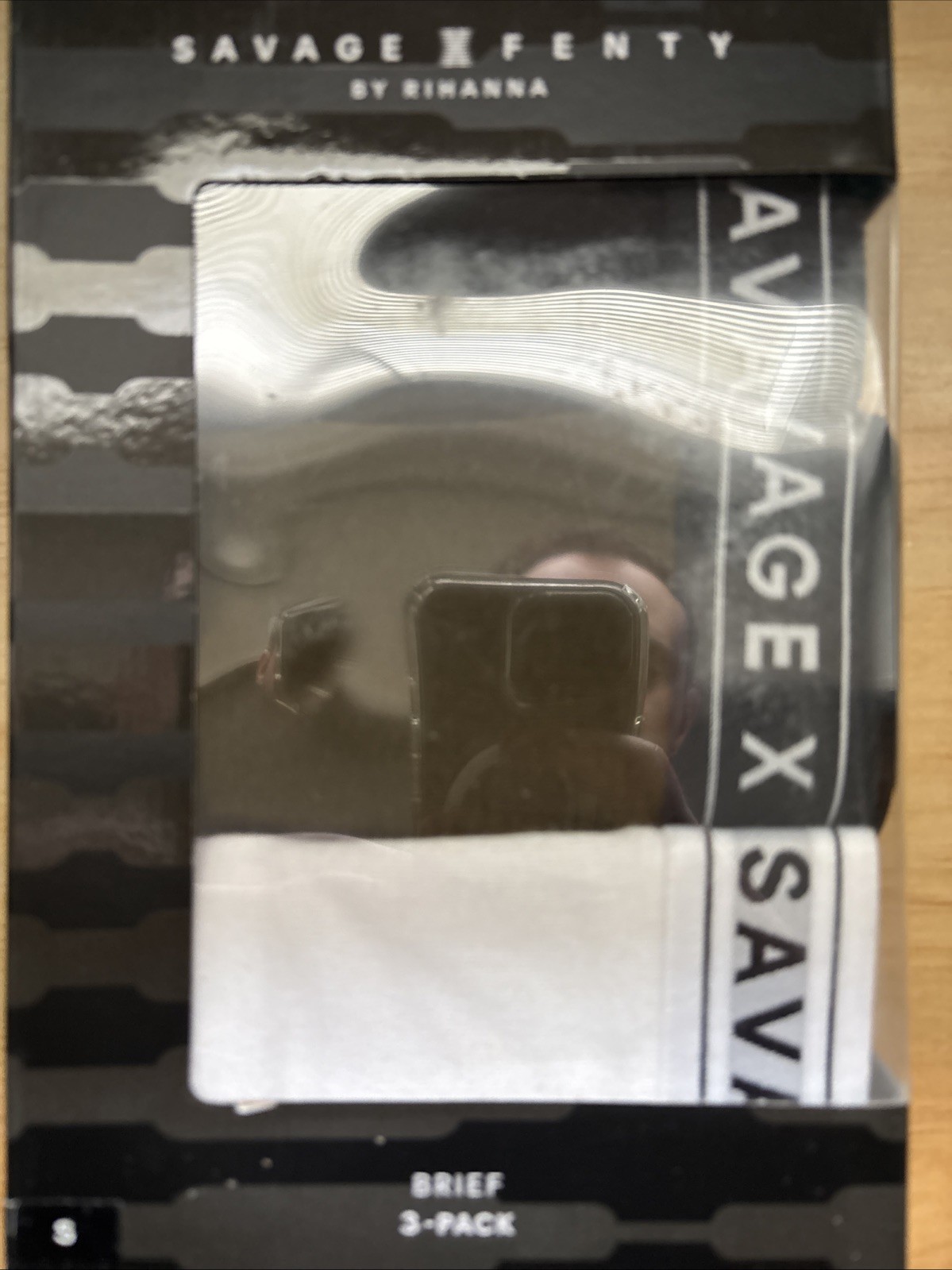 SavageXFenty Mens. Briefs - by Rihanna  3-Pack.Multi-Color Small . New In Box.