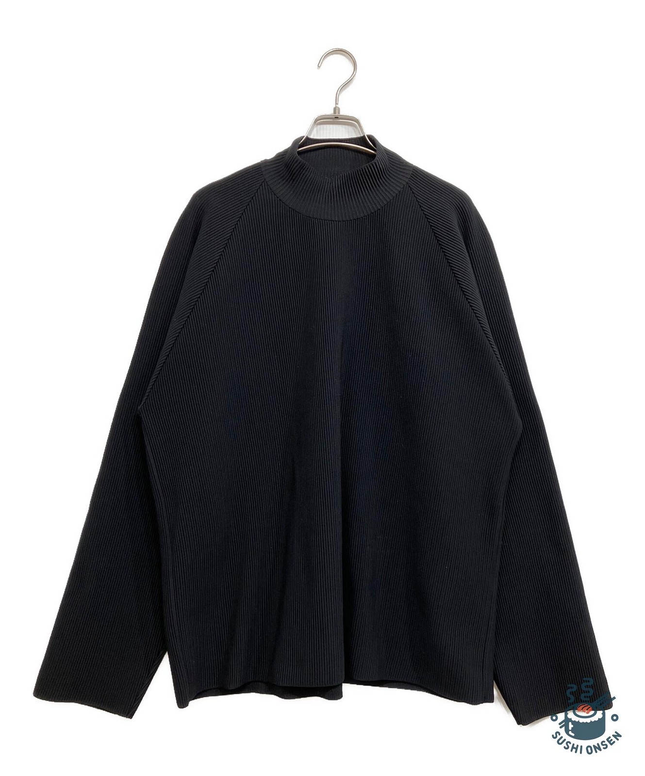 stein Oversized Gradation Pleated Long Sleeve Size: S Black Men