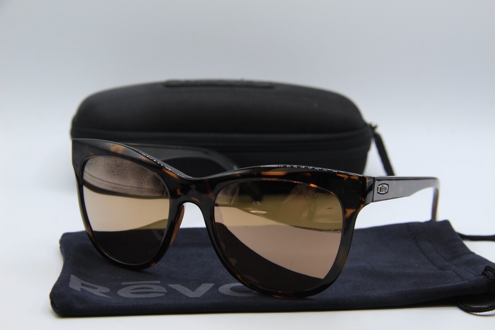 NEW REVO RE 1069 02 LEIGH HAVANA POLARIZED AUTHENTIC FRAMES SUNGLASSES 52-20