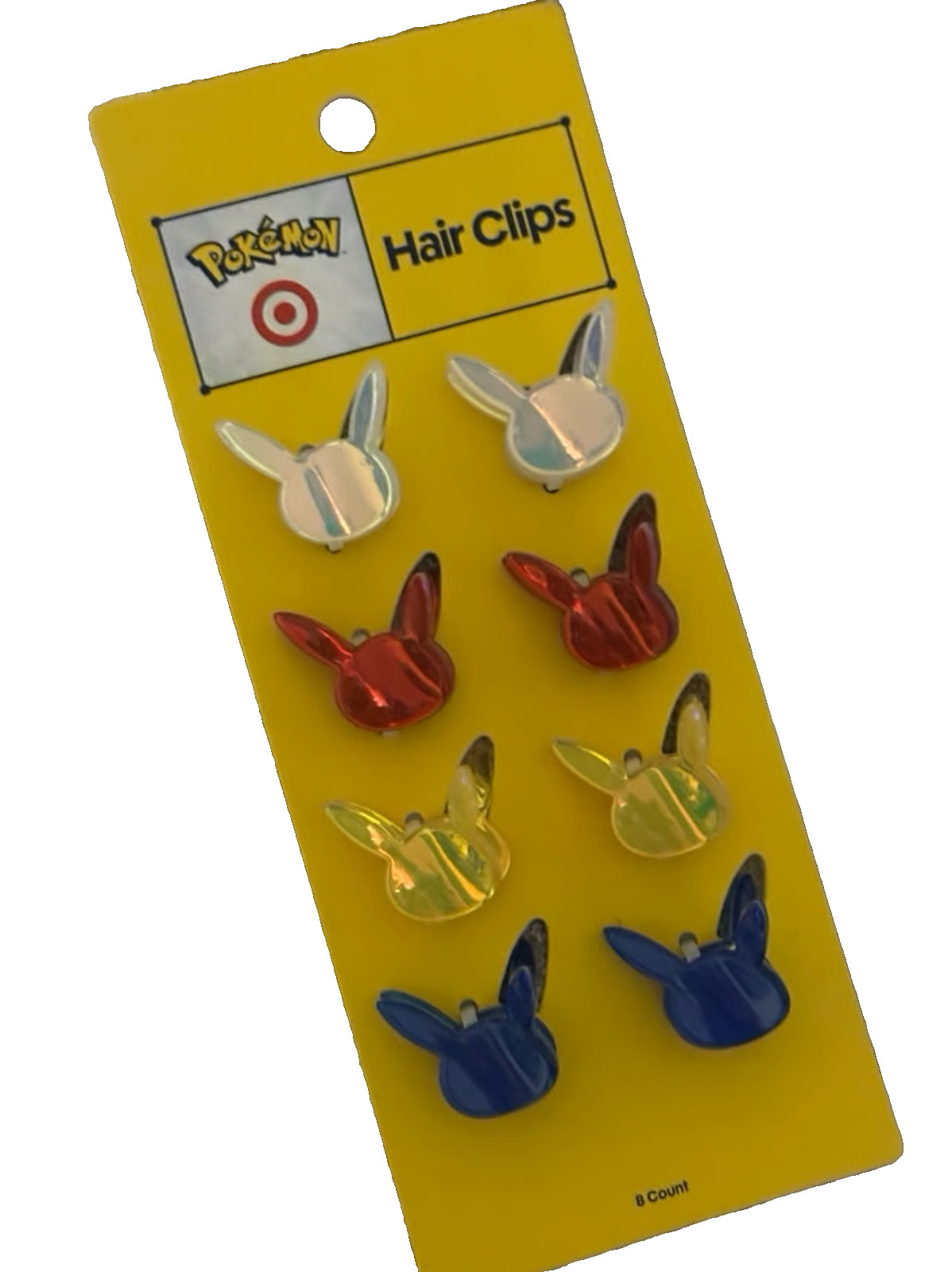 Target x Pokémon Pikachu 8 Pack Hair Clips New Official