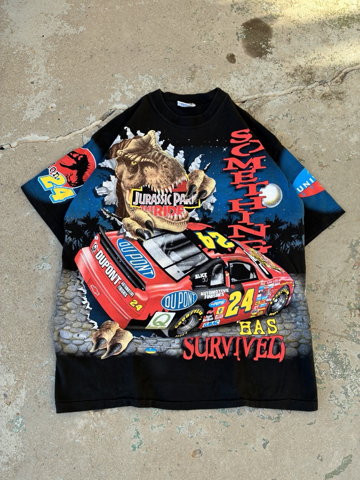 Nascar Racing Grill 1997 Jurassic Park Promo Jeff Gordon #24 Size XL