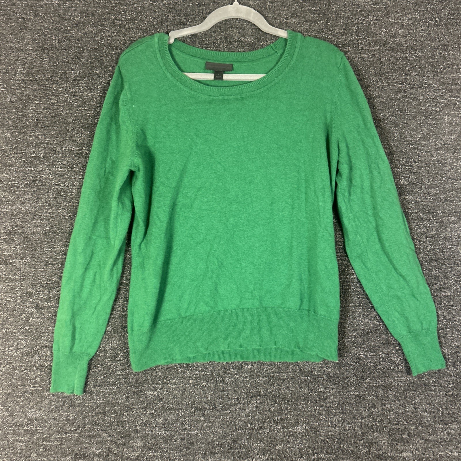 Worthington Woman’s Size Large Plain Green Sweater