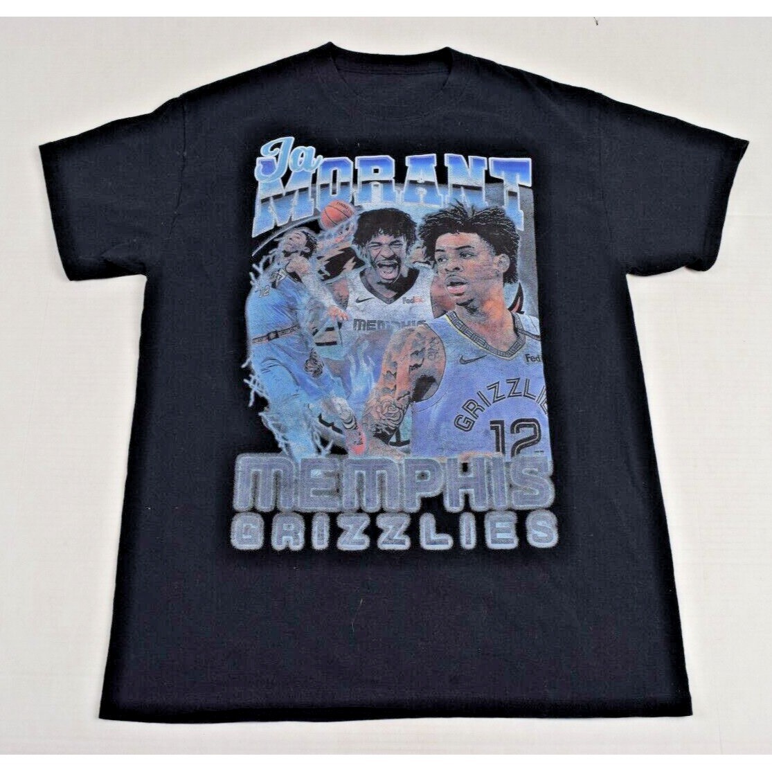NBA T-Shirt Size S 2019 Ja Morant Number 12 Memphis Grizzlies