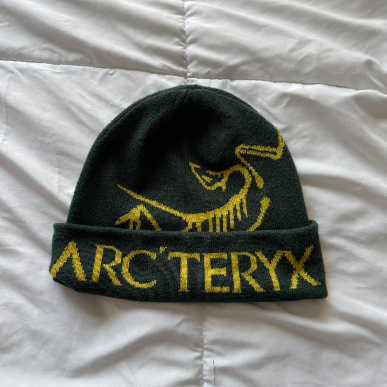 Arc\'teryx Bird Word Toque Green Unisex Wool Beanie Void Winter Hat 2026 NWT