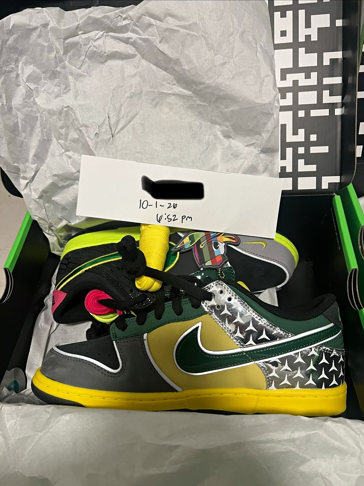 Nike Dunk low Oregon ducks home