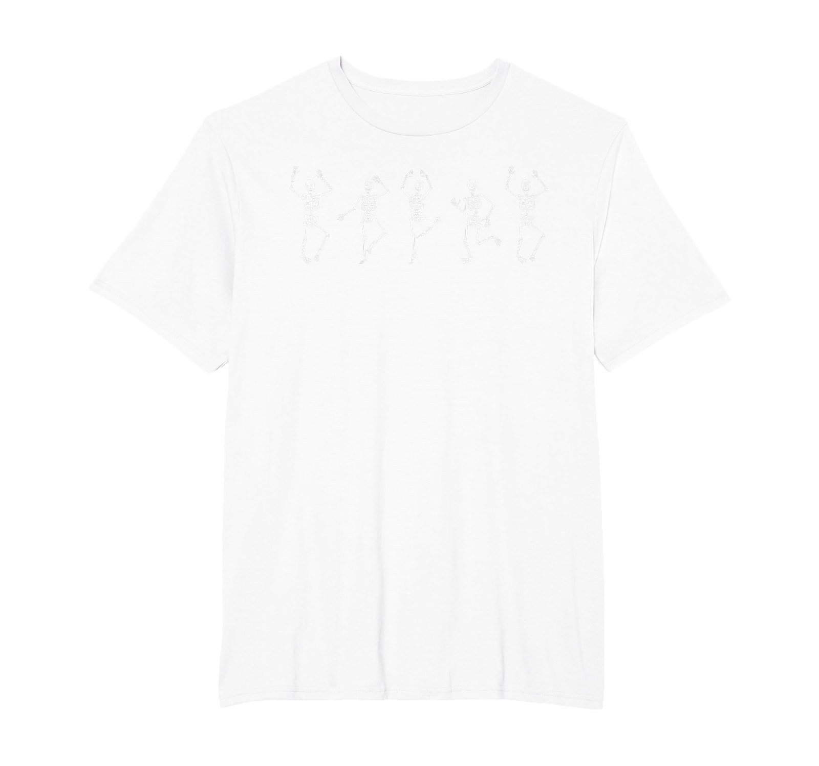 Funny Dancing Skeleton Halloween Costume T-Shirt - Skull Graphic Tee for Parties