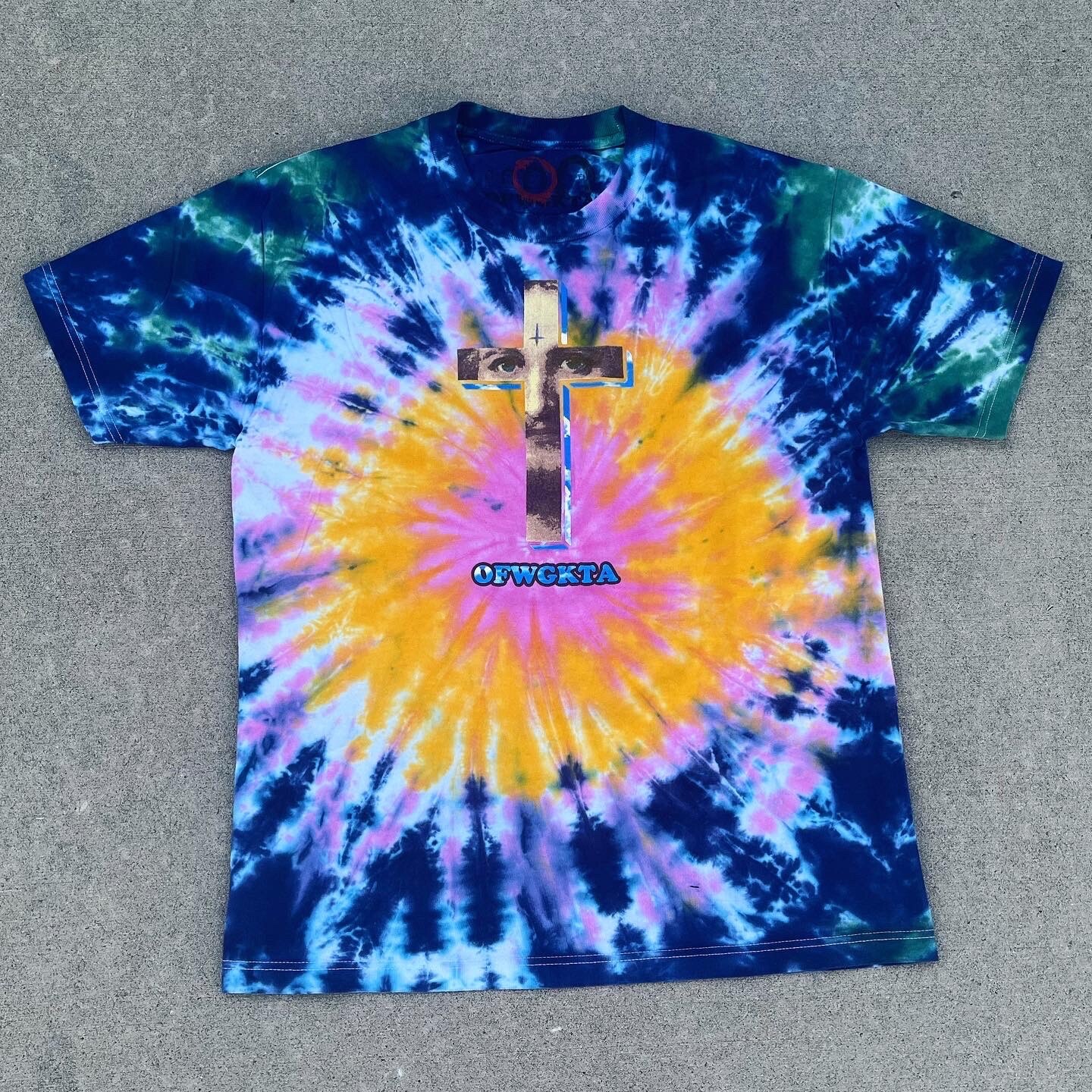 Very Rare Odd Future Jesus T-Shirt Tyler The Creator OFWGKTA CRUCIFIX SIZE L