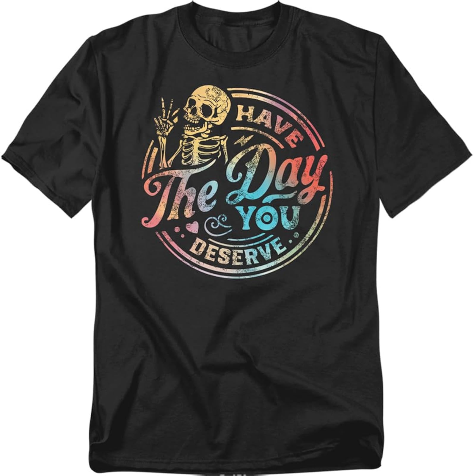 Popfunk Skeleton Funny Sarcastic T-Shirt - Unisex \
