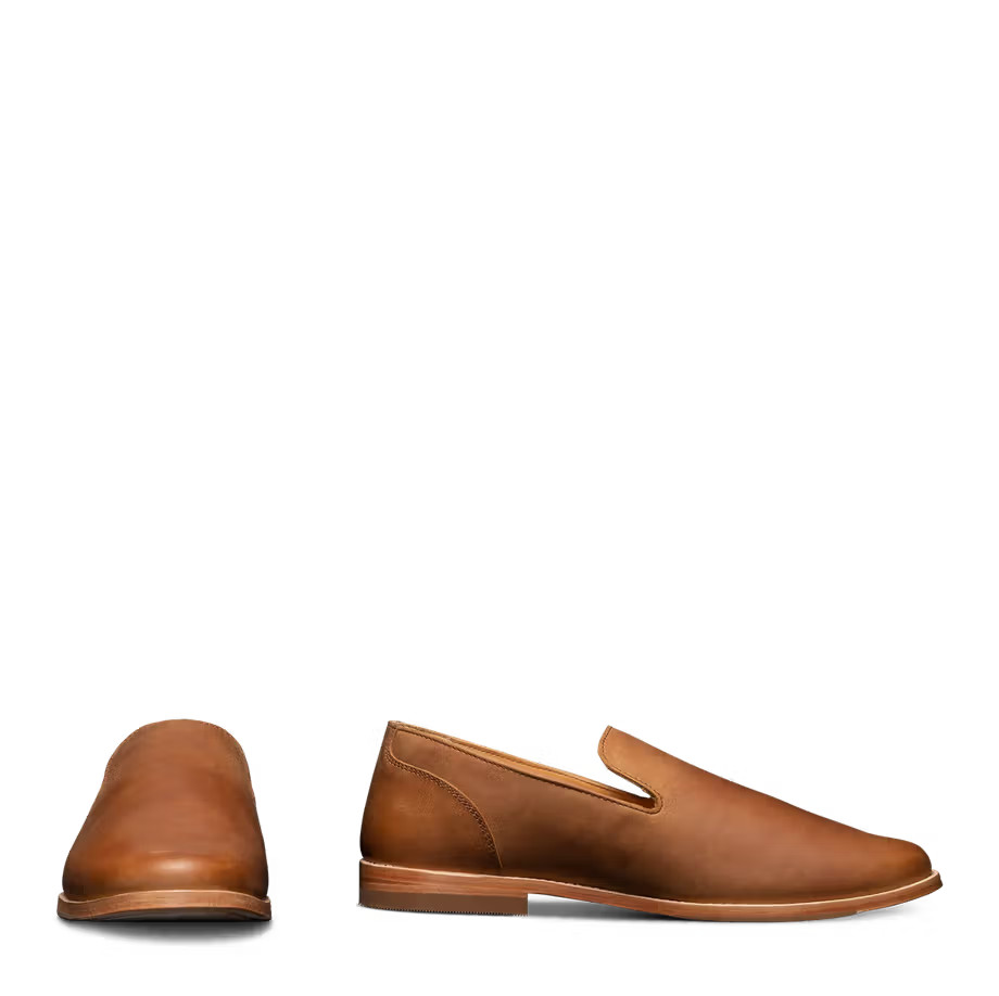 Tecovas The Monterrey Men\'s Cowhide Leather Loafers Slip On Shoes