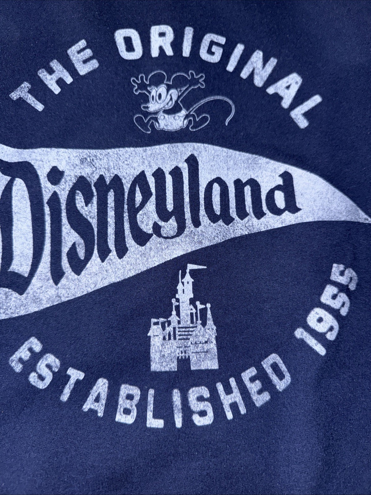 Disneyland Sweatshirt Medium Vintage Mickey Mousse Walt Disney World Authentic