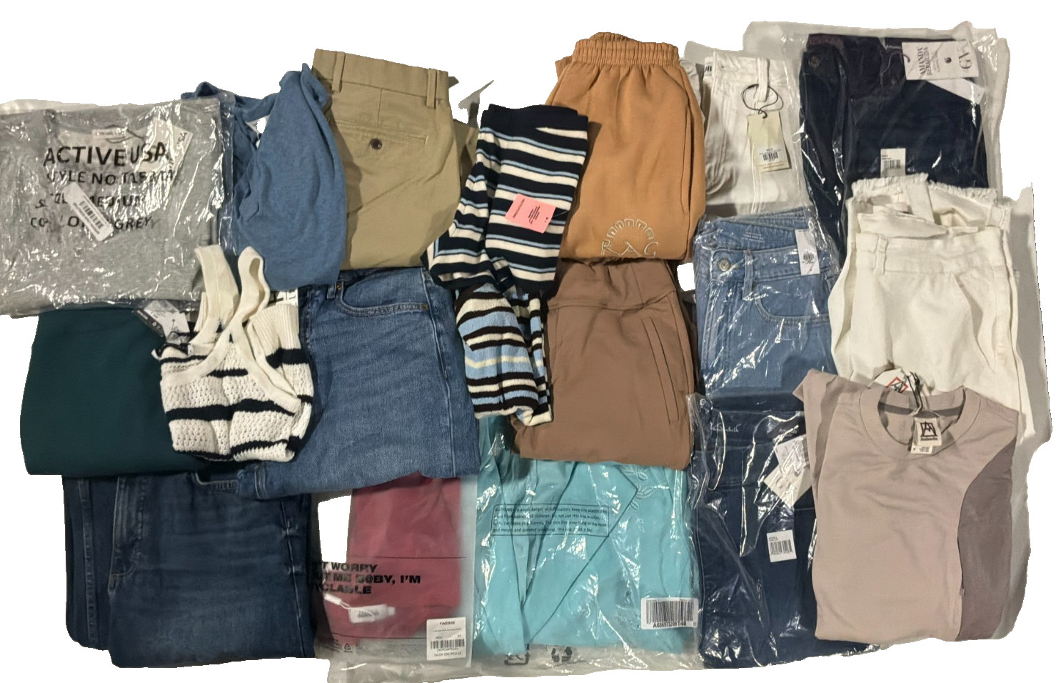 Women’s Reseller Bundle Wide Leg Denim Athleisure Boutique Y2K 18pc