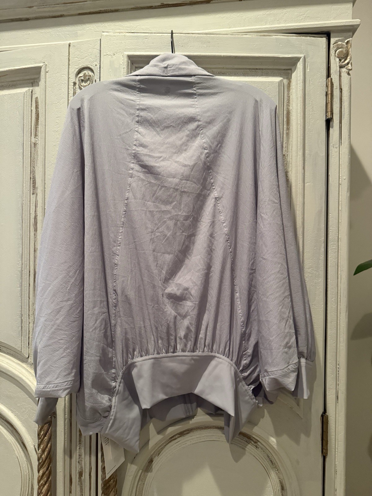 NEW Lululemon $138 New Rituals Jacket in Iced Iris Light Purple Sz 8 Quick Dry
