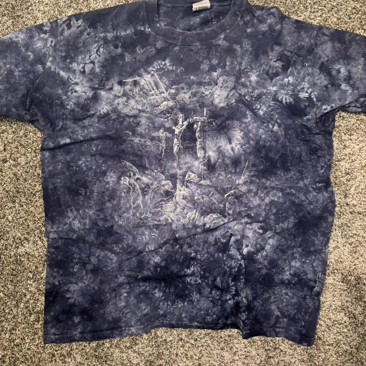 XL Vintage Anvil Jsaiah 53:5 Tie-Dye Tee