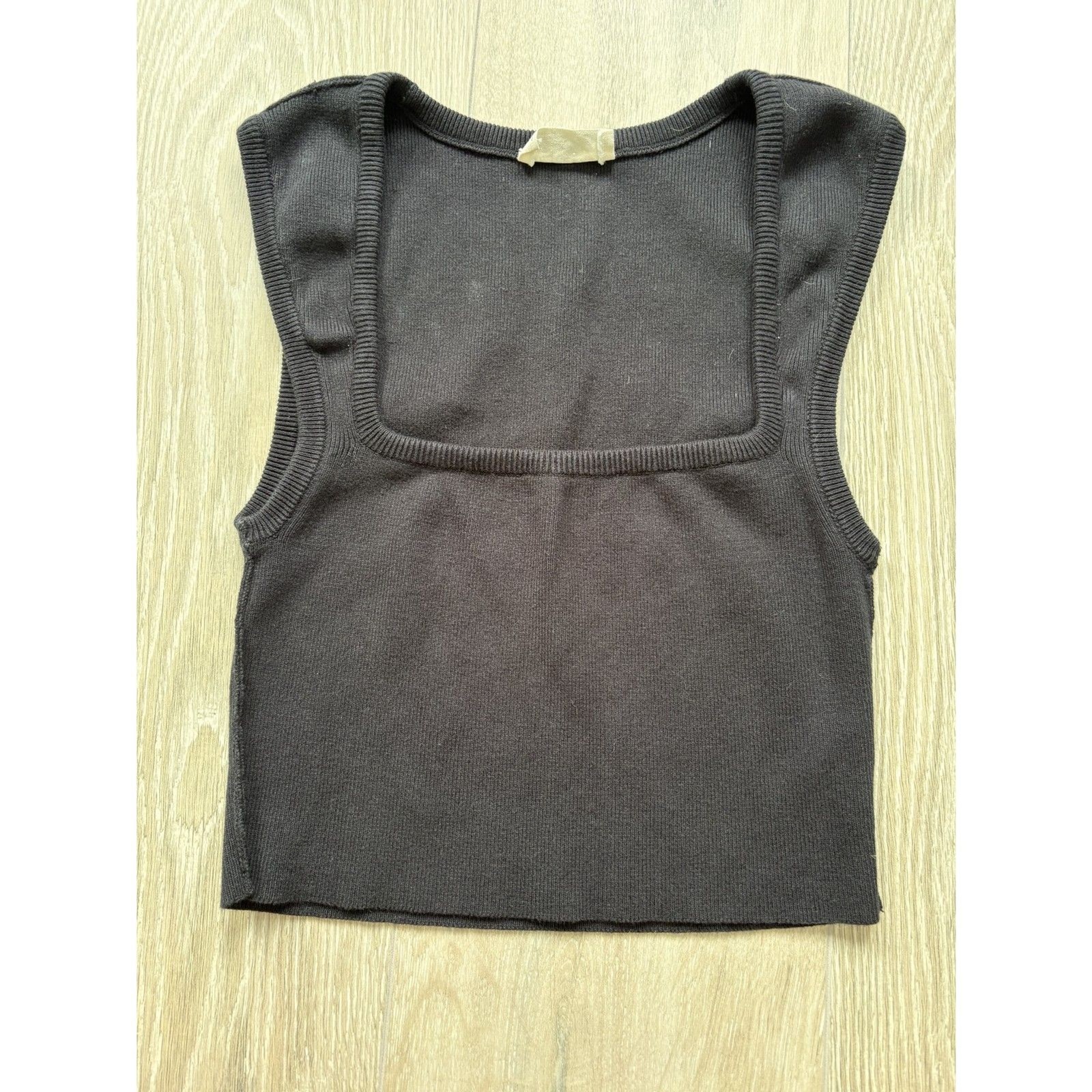Free People Black Tank