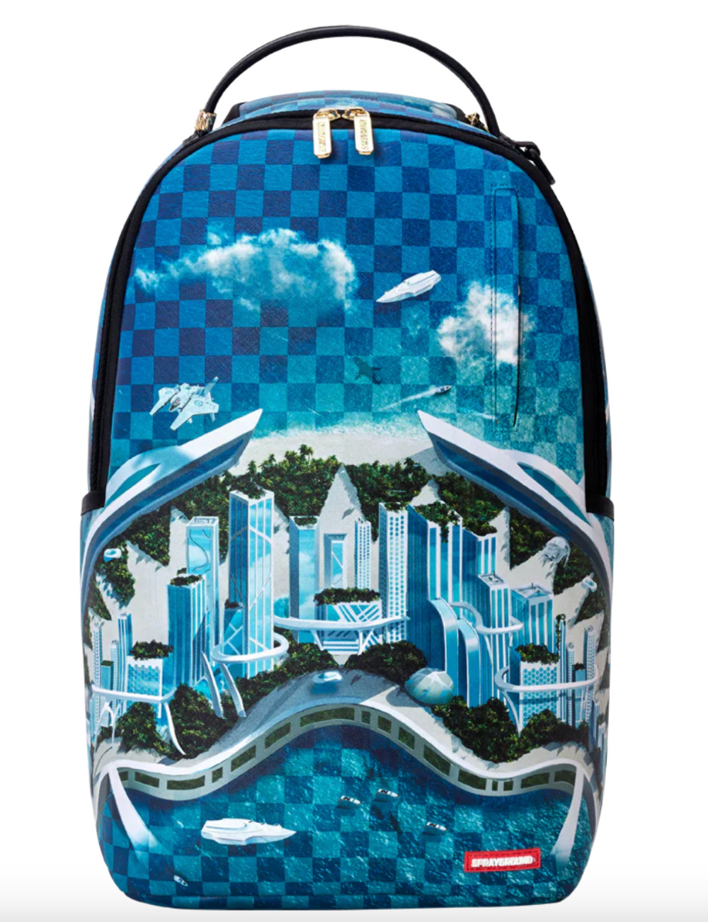 SPRAYGROUND SHARK ISLAND SKYPORT FUTURE CITY BACKPACK - SGB8884