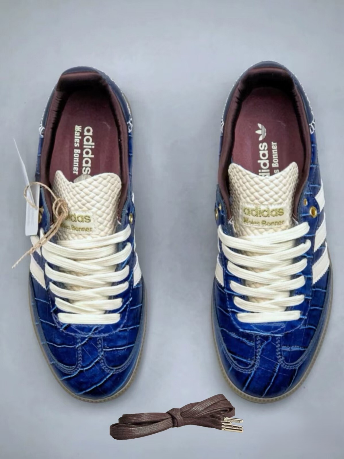 adidas Wales Bonner x Samba OG \'Croc - Collegiate Navy\' | JH9825 New With Box
