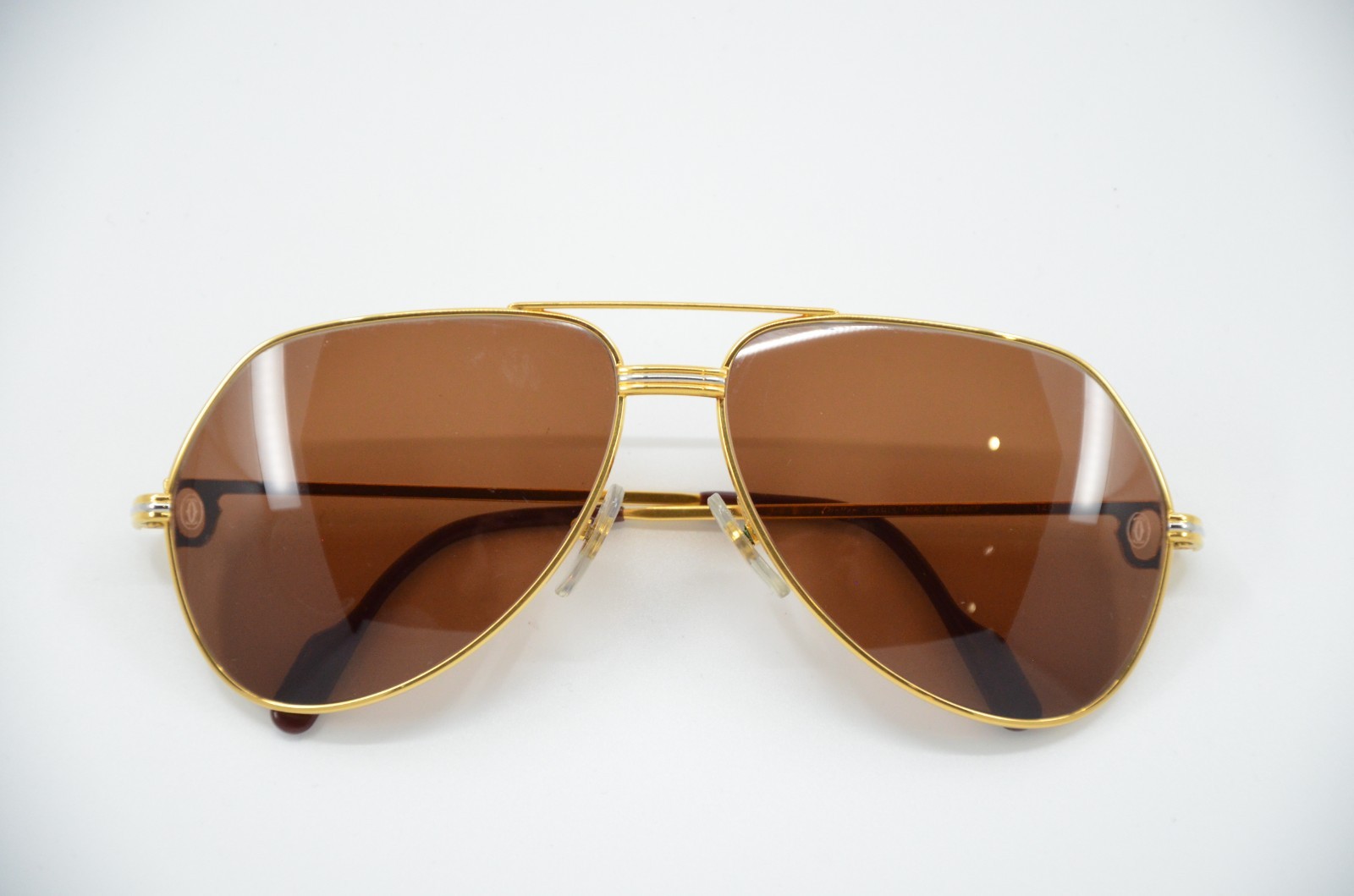Vintage Must De Cartier Vendome 62-14-140 Sunglasses