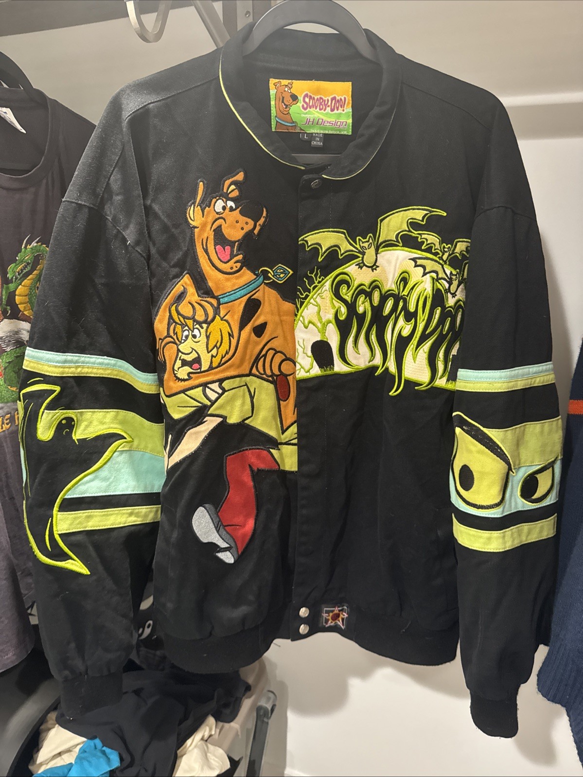Vintage Jeff Hamilton Jacket Scooby Doo