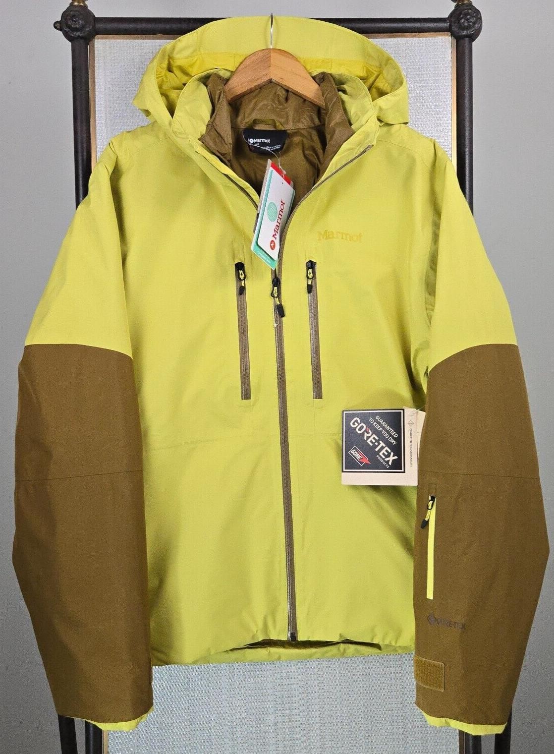 MARMOT NEW $475 GORE TEX RECCO 3 in 1 Component Jacket Mens Size 2XL Insulated