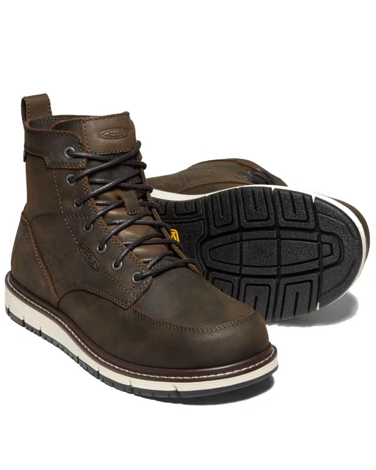 KEEN® (Men\'s 10 D) San Jose™ Waterproof EH SR Work Boots in Brown - $180