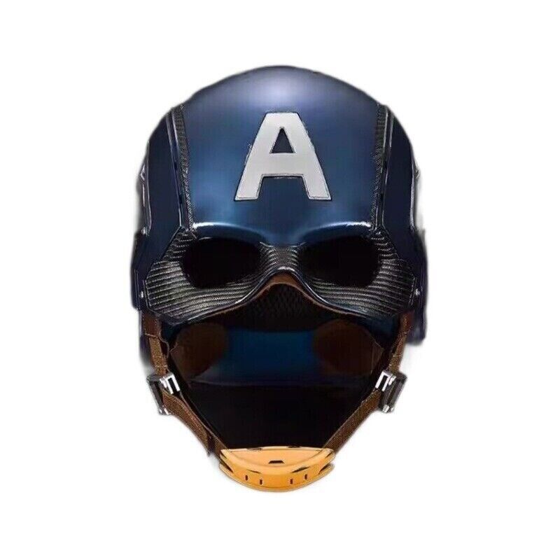 IN US 1:1 Killerbody Avengers Captain America Helmet Wearable Mask Cosplay Prop